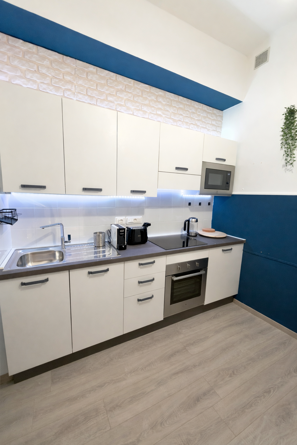 Kitchen at BLUVIA RESIDENCES